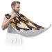 Beard Bib Apron Leopard Heart Beard Hair Catcher for Men Shaving Fathers Day Anniversary Christmas Gifts for Dad Husband Beard Bib with 2 Suction Cups