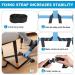 MOMODA Under Desk Bike Pedal Exerciser - Foldable Mini Bike for Leg/Arm Workout | LCD Display | Blue - Buy Online on GoSupps.com