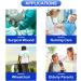 Niceful Sacrum Silicone Foam Dressing 9x9 - 5 Pack | Highly Absorbent & Waterproof Sacral Bandages for Bed Sores & Ulcers - Buy Online on GoSupps.com