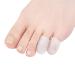 Hoogoo Pinky Toe Sleeves Protector 10 Pack Small Toe Caps Toe Cover Sleeves Provides Relief from Corns Blisters Reduce Friction