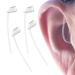 Hearing Amplifier Mounting Clip 4 Pieces Comfortable Flexible Clip Nonslip Ear Amplifier Strap for Daily Use Training Sports Work Sleeping Social Events