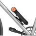 Foldylock Compact Bicycle Lock - Patented Lightweight High Security for eBike & Scooter - 85 cm Peach - Buy Online on GoSupps.com