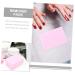 3 Pack Nail Remover Cotton Wipes Natural Fiber Makeup Remover for Nail Art Eyelash Glue & Manicure Pink - Buy Online on GoSupps.com