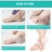 Dyroe Heel Cushion - 5 Pairs Gel Silicone Pads for Heel Pain Relief Plantar Fasciitis & Heel Spurs | Comfortable Heel Cups - Buy Online on GoSupps.com