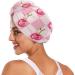 Cherry Hair Towel 2 Pack - Super Absorbent Quick Dry Hair Turbans for Women & Girls | Ideal for Fast Hair Drying - Buy Online on GoSupps.com