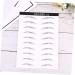 POPETPOP 6 Sheets Pairs Tool Stickers Simulation Eyebrow Sticker Eyebrow Stickers The Lazy Water Proof 4d - Buy Online on GoSupps.com