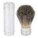 Razor brush premium bristle hair aluminum handle shaving brush brush luxury men gift men razable light and sustainable skin -friendly and thorough shave