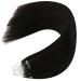 Youngsee Real Hair Extensions - Dark Brown Microring Extensions 50cm 50g Micro Loop Real Hair #2 - Buy Online on GoSupps.com