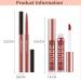 Nude Lip Liner and Lipstick Set - Waterproof, Long Lasting Lip Stain - Highly Pigmented Lip Makeup Kit for Daily & Holiday Looks (05) - Buy Online on GoSupps.com