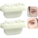 Ristyur Silicone Eyelash Stamp - 1 Pair Eyelash Stamping Tool Reusable Makeup Stamps For Eyes Lower Eyelash Stamps Tool Long-Stay Easy Makeup Tool - Buy Online on GoSupps.com