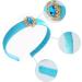 Women Princess Costume Accessories Headband Hair Ties Girls Dress Up Halloween Cosplay Party Supplies Blue - Buy Online on GoSupps.com