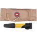Decompression Back Belt | Lumbar Pressure Relief Belt with Inflator for Walking - Khaki - Buy Online on GoSupps.com