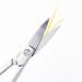 Small Curved Groom Scissor & Mini Mustache Scissor for Men | Beauty Trimmer for Women - Eyebrow Nose Hair Facial Hair False Lash & Bikini - 3.7 Inch Set with Comb - Buy Online on GoSupps.com