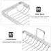 Ciieeo 3pcs Soap Box Soap Case for Wall Bathroom Soap Dish Shower Soap Stand Soap Dish Case Soap Holder Sponge Rack Bathroom Storage Rack Bar Soap Dish Metal Stainless Steel Water Tray - Buy Online on GoSupps.com
