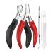 WONSIM Toenail Clippers for Thick Nails, Podiatrist Nail Clippers with Surgical Stainless Steel Sharp Curved Blades, Professional Thick or Ingrown Toe Nail Clippers for Seniors, Men and Women