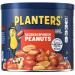 Planters Redskin Spanish Peanuts (6 ct Pack, 12.5 oz Canisters) Spanish 12.5 Ounce (Pack of 6)