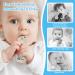 Hotut Baby Remote Control Bite Ring - 2 Pack BPA-Free Silicone Dental Aid with Pacifier Chains - Safe Baby Toys for 3 Months+ - Buy Online on GoSupps.com