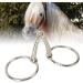 Buy Pssopp Stainless Steel Horse Snaffle Bit - Hollow Jointed Loose Oval Mouth for Equestrian Supplies | International Shipping Available - Buy Online on GoSupps.com