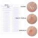 Ultra Invisible Two-Sided Double Eyelid Tapes - 3 Packs, 80 Pairs - Instant Eyelid Lift Without Surgery - Medical-Use Adhesive Fibers for Heavy Saggy Hooded Droopy Uneven Mono-Eyelids - Buy Online on GoSupps.com