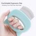Cat & Dog Comb Massager - Pet Hair Removal Shell Comb Tool (Blue) - Buy Online on GoSupps.com