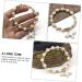 CALLARON 4pcs Cross Bracelet Mens Gifts Christ Prayer Wrist Chain Stretchy Bracelets for Women Hand Chains Men Gift Gold Dainty Bracelet Beaded Wrist Jesus White Miss Metal Makeup Elastic - Buy Online on GoSupps.com