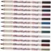FOYTOKI 24 Pcs Eyeshadow Pen Eyeliner Pencil Colours Eyeliner Stick Colorful Eyeliner Pencil Eyebrow Pencil - Buy Online on GoSupps.com