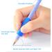 MmgoqqQt Silicone Pencil Handles - 8 Ergonomic Writing Aids for Kids | Left & Right-Handed Colorful Grip for Children - Buy Online on GoSupps.com