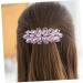 minkissy Rhinestone Spring Hair Accessories Wedding Rhinestone Hair Clip Bridal Flower Barrette Bridal Floral Flower Decorations Hairpins for Girls Bridesmaid Alloy Hair up - Buy Online on GoSupps.com