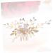 HONMEET 1 PC Comb for Bridal Wedding Hair Clip Hair Comb Bride Headpieces for Wedding Tiara for Bride Wedding Pearl Hair Barrettes Pearl Hair Pin Bridal Headpiece Bride Hair Clip - Buy Online on GoSupps.com