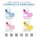 4 Pack Multi-Colored Cosmetic Containers 20ml - Silicone Screw Cap for Creams Lotions & Tablets - Ideal for Travel & Outdoor Use - Buy Online on GoSupps.com
