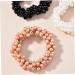 Beaupretty Hair Holder Ring Set headpiece for women beaded elastic hair s for women hair ties for women beaded hair ring head s for womens for womens hair rubber Rubber Hair Rope - Buy Online on GoSupps.com