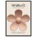 The Hair Edit Secret Garden Clip - Large Flower Claw Clip in Champagne