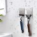 Self-Adhesive Stainless Steel Razor Holder Hooks - 2 Pack Waterproof Double Hooks for Bathroom & Kitchen | No Drilling Required - Buy Online on GoSupps.com