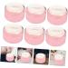 Toddmomy Baby Powder Set - 12 Pcs Body Powder Puff Box with Pink Synthetic Sponge - Compact Child-Friendly Plastic Containers - 8x6cmx2pcs Pinkx2pcs - Buy Online on GoSupps.com