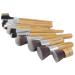 EmaxDesign 12-Piece Bamboo Makeup Brush Set - Professional Synthetic Brushes for Foundation, Blending, Concealer, and More with Bag - Buy Online on GoSupps.com
