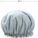 2Pcs Double Waterproof Shower Caps for Women & Girls - Eva Shampoo Caps with Flower Design - Buy Online on GoSupps.com