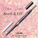 Skone Cosmetics Brow Wand Eyebrow Pencil - Retractable, Long-Lasting, Waterproof Makeup Pen for Platinum Blondes/Gray Hair - Buy Online on GoSupps.com