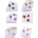 3pcs Nail Art With Rhinestones Organza Bowknot Fingernail Decoration For Salon Home Use Nail Accessories Kit - Buy Online on GoSupps.com