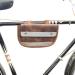 Hide & Drink Durable Leather Reflective Bike Pannier - Bourbon Brown - Buy Online on GoSupps.com