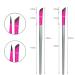Premium Fine Angled Eyeliner Brush Set - Perfect for Liquid & Gel Liner Wing Tips Waterproof Cat Eye Makeup - International Shipping Available - Buy Online on GoSupps.com