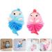 Beavorty 2pcs Bath Balls | Loofah Body Scrubbers & Pouf - Perfect for Soft Skin & Relaxing Showers - Buy Online on GoSupps.com