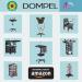 DOMPIEL Reusable Professional Silicone Gold Cap | Hair Dyeing Tool | Model 664 - Buy Online on GoSupps.com