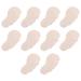 5 Pairs Anti Slip Stickers for High Heels Sandal Front Foot Pads Womens High Platform Sandals Impo Sandals Women Metatarsal Foot Pads Anti Heel Pads Pigskin Non-Slip Miss Sweat Pad As Shown 8X4.5X0.5CM