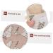 Shop Cabilock 6-Piece Portable Menstruation Travel Pads Set - Stylish Storage Bags for Outdoor & Travel (13x13cm) - Buy Online on GoSupps.com