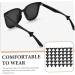 Buy Housoutil Silicone Glasses Ear Bracket - 20 Pairs of Anti-Slip Covers & Earring Cushions for Secure Glasses Fit | Durable Black Gel Eye Frame Hooks - Buy Online on GoSupps.com
