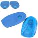 Premium Heel Cushion Inserts - TPE Shock Absorption & Breathable Protection for Heel Spurs - Extra Soft Small Blue - Buy Online on GoSupps.com
