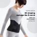 Fdeety Adjustable Back Strap Belt for Men & Women - Injury Prevention & Lumbar Stabilization - Black - Buy Online on GoSupps.com