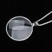 Necklace Magnifying Glass Magnifying Glass Safe Magnifying Glass with Chain Reading Magnifier for Reading for Working (Silver) - Buy Online on GoSupps.com