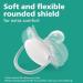 Philips Avent Pacifiers 0-6 Months (4 Pack) - Day & Night Ultra Soft & Air Nighttime Glow Sterilization Box Included - Buy Online on GoSupps.com