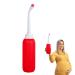 Bidet washing bottle for the period after birth 500 ml of female postpartum washing bottle squeeze-use-wash bottle with storage bag for disabled biudui red